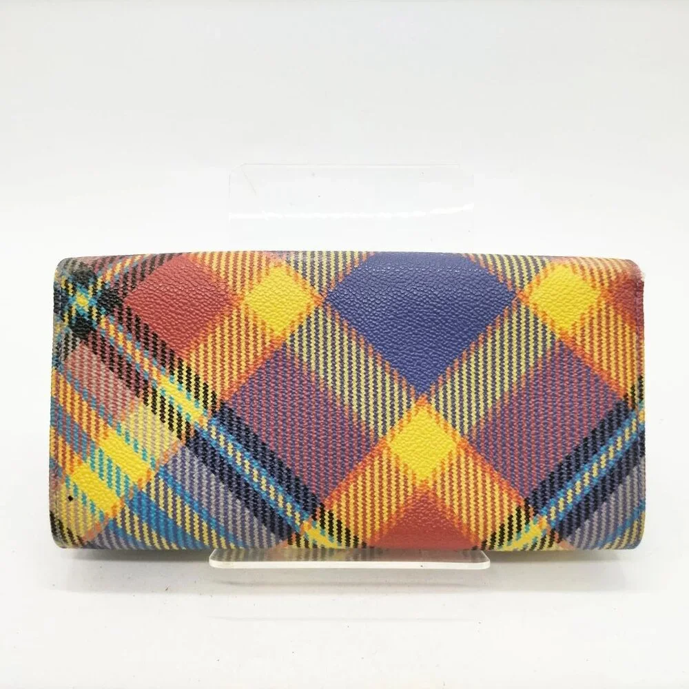Vivienne Westwood Long Wallet Yellow PVC 1223217